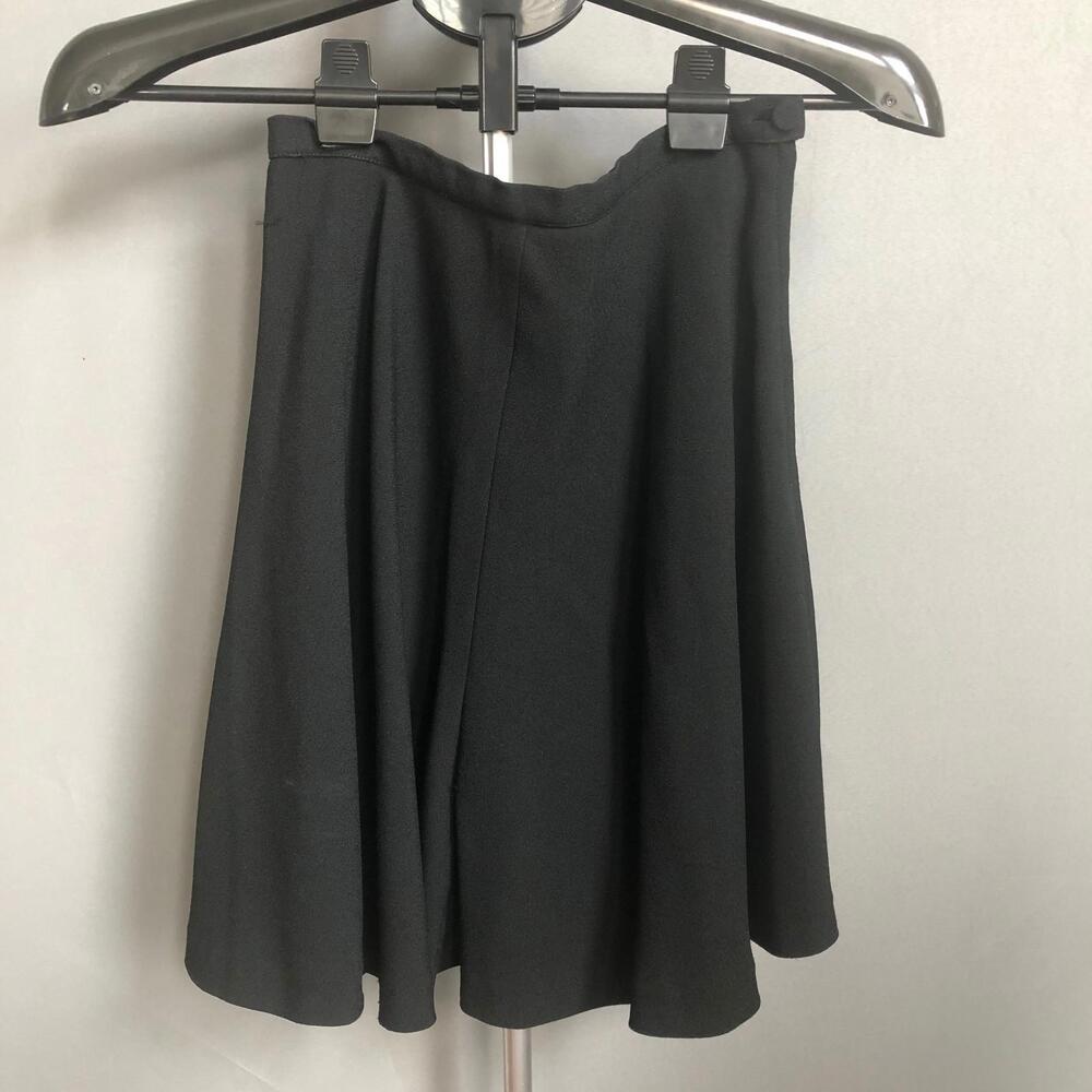 Emporio Armani Womens A Line Skirt Black Size 38 (EU)